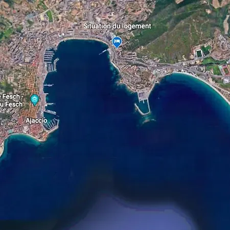 Incroyable T2 Plein De Charme Avec Balcon Vue A L'entree D'ajaccio Apartament *